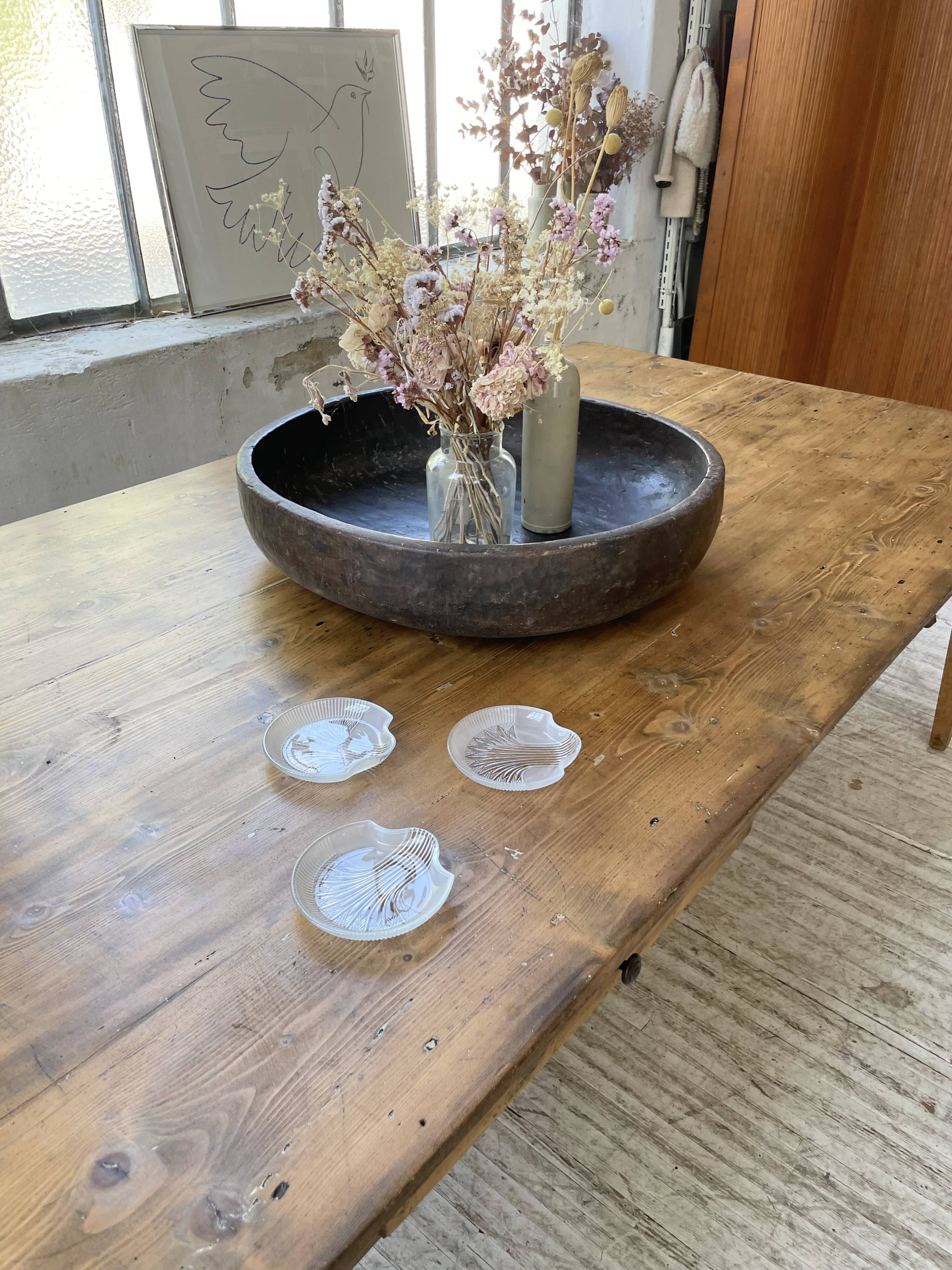 Plat en bois berbère XXL