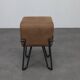 Low stool Bokk in leather by Ka-Lai Chan for Puik Design