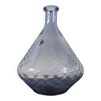 Vintage bubble glass carafe / vase - Italy