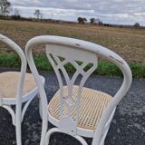 Set of 4 vintage bistro chairs