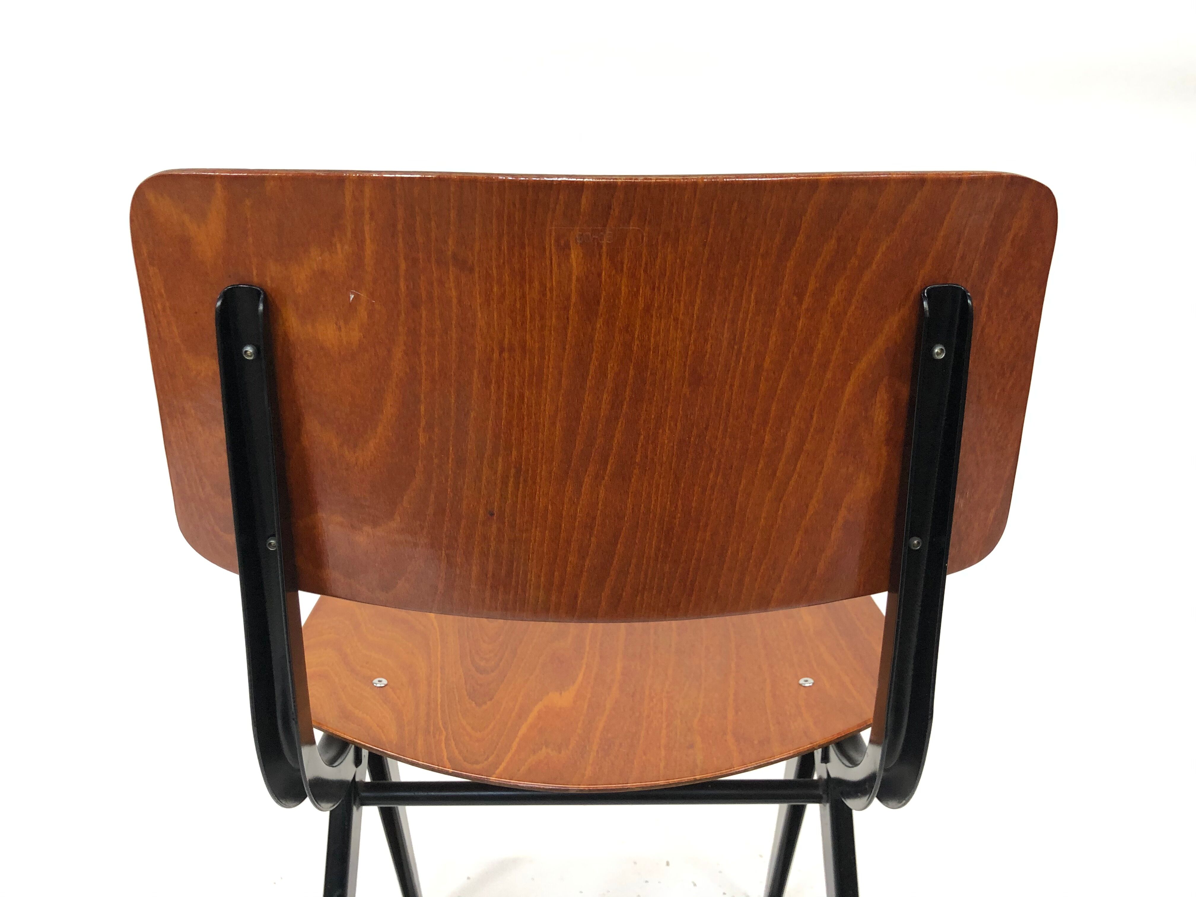 Eromes Marko vintage compass school chair