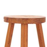 Wooden tripod stool, 1950s mountain furniture