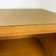 Pair of bedside tables blond wood and vinyl Jantzi 1966