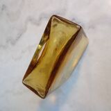 Vase Christian Tortu jaune ambré