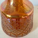 Overlay crystal decanter