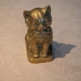 Brass cat