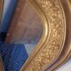 Large golden Louis Philippe mirror
