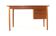 Danish desk with sliding drawer unit - teak - mid century modern