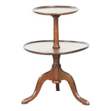 Antique English oak étagère/side table from the 19th century