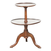 Antique English oak étagère/side table from the 19th century