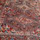 Ancient persian ghashghai carpet 130x182 cm