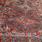 Ancient persian ghashghai carpet 130x182 cm