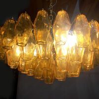 Lustre en verre de Murano