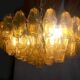 Lustre en verre de Murano