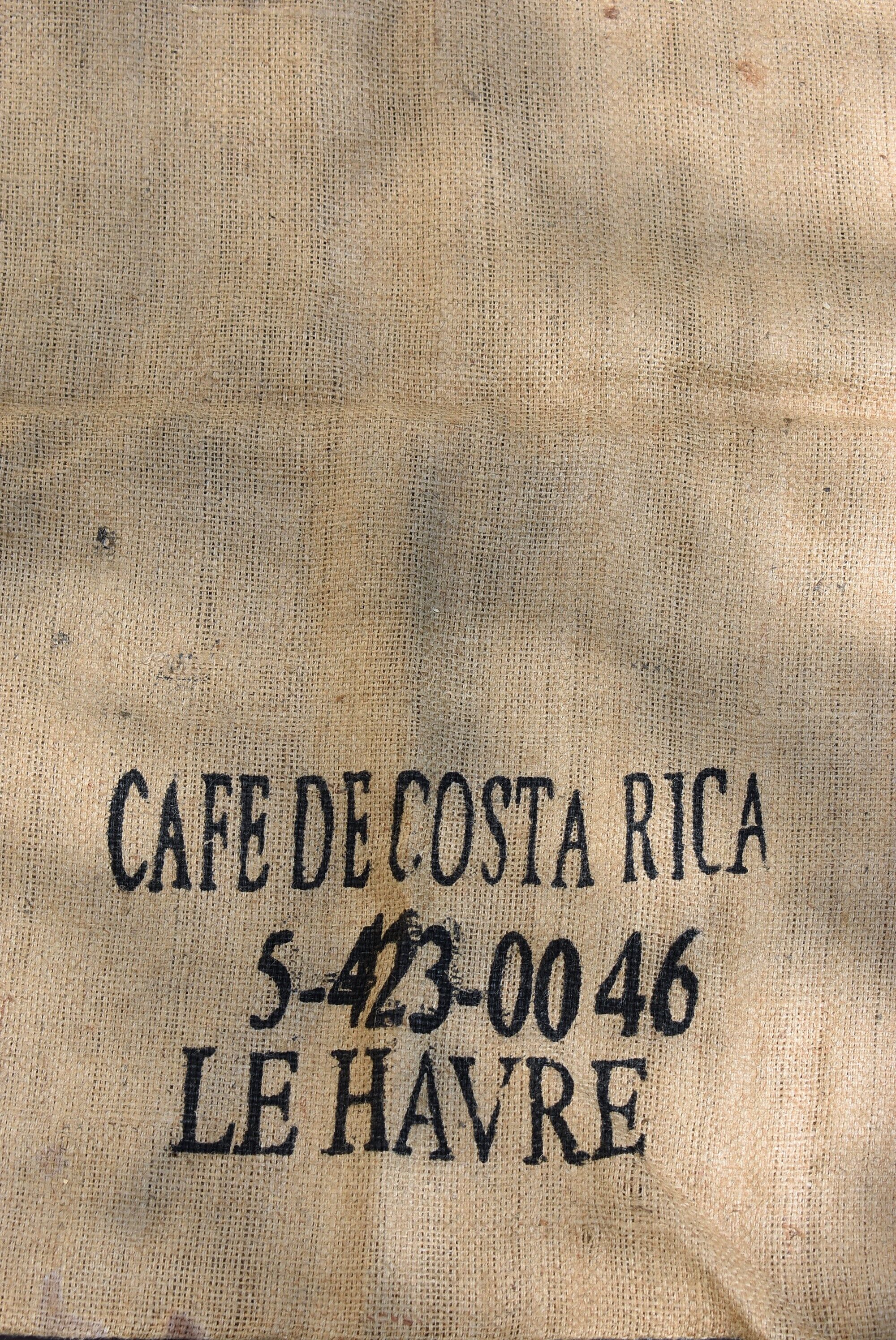 Jute bag Costa Rica coffee