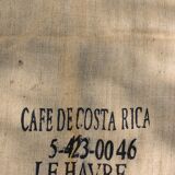Jute bag Costa Rica coffee