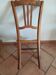 Vintage straw low chairs