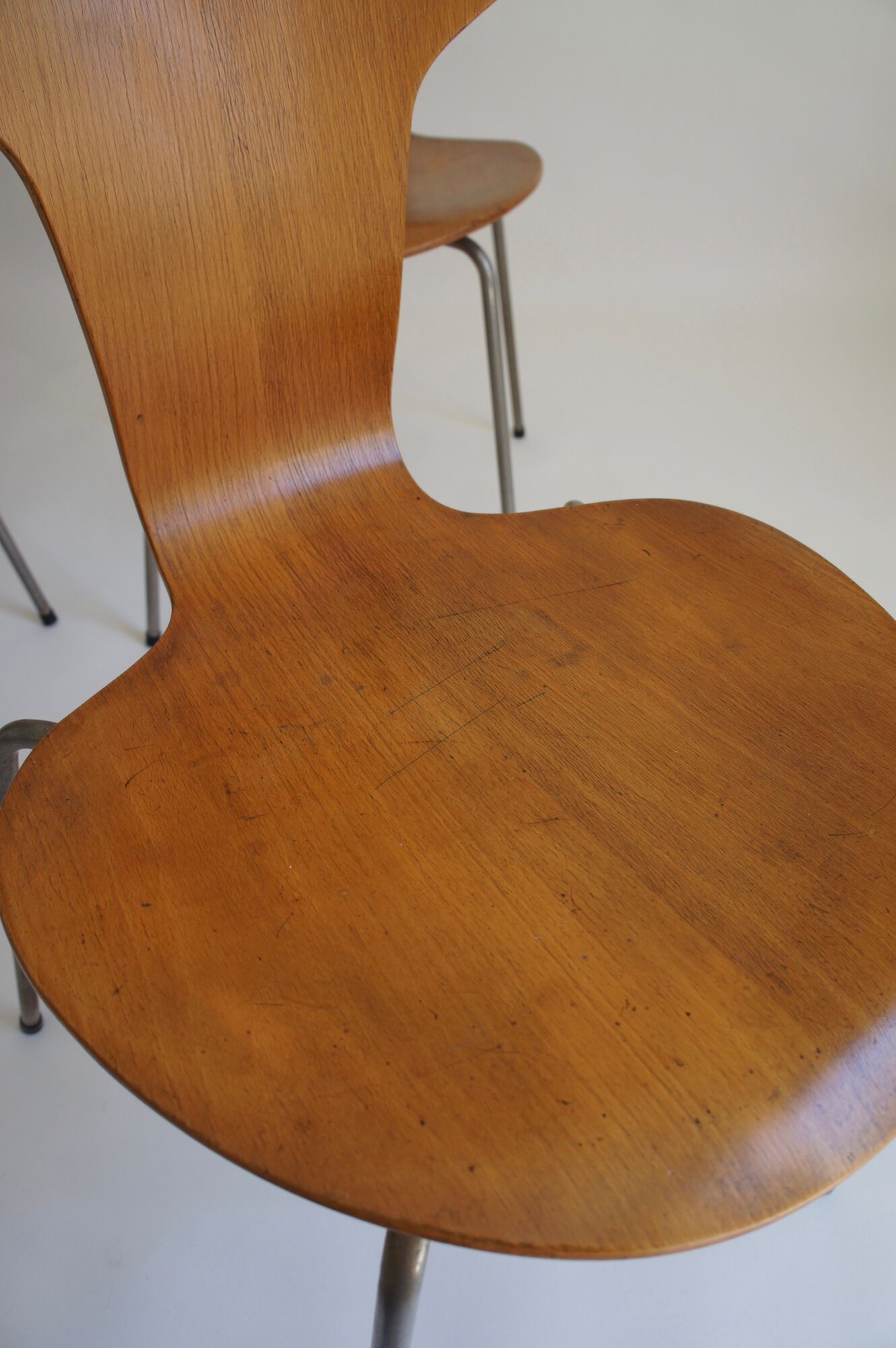 Chairs "mosquito" 1960s Arne Jacobsen for Fritz Hansen