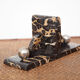 Art deco port marble bookend, art deco book endholder, paperweight, bookcase, office