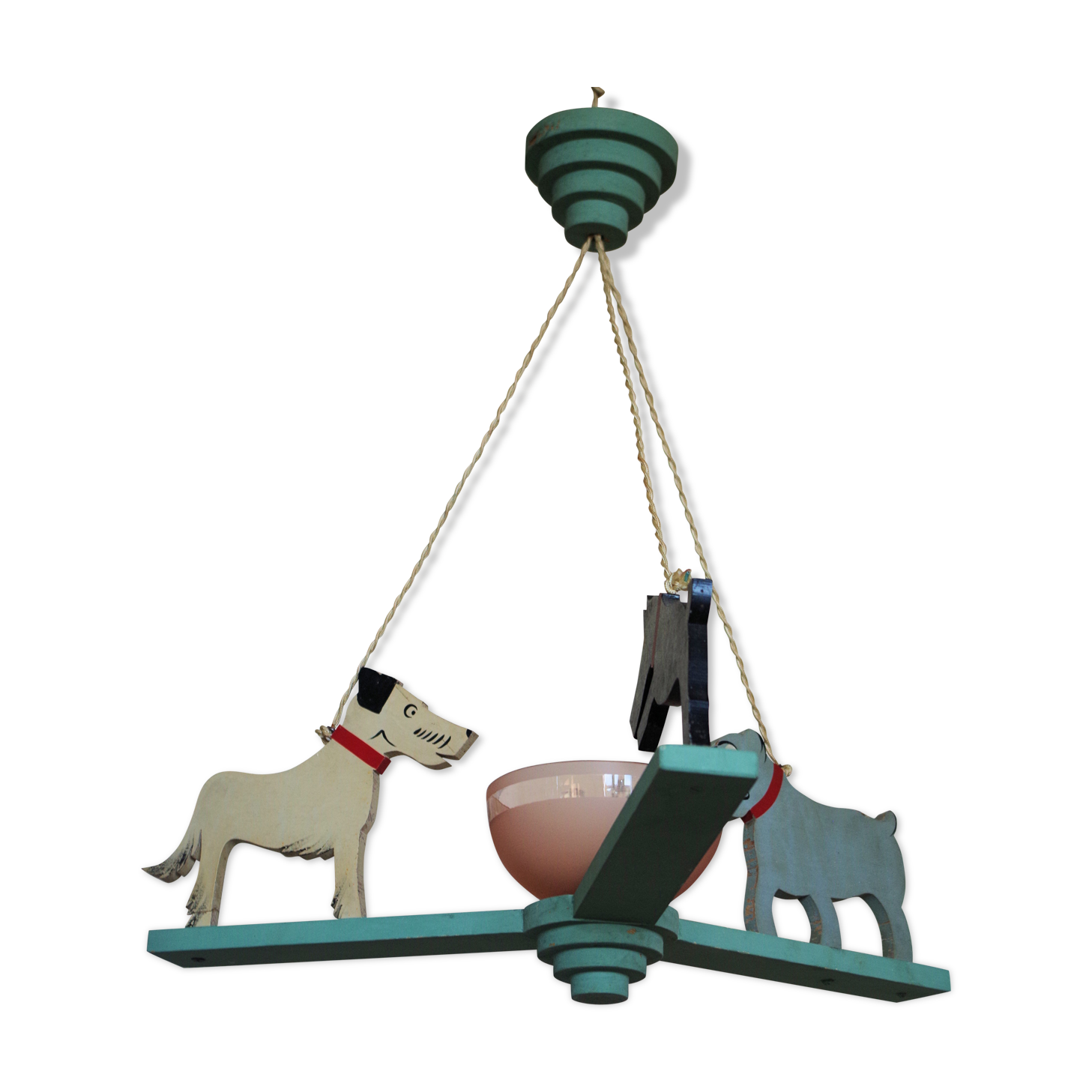 Art Deco suspension for children's bedroom