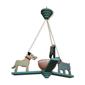 Art Deco suspension for children's bedroom