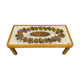 Jean d'Asti Vallauris: ceramic tile coffee table circa 1960