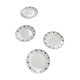 4 Columbia Luneville plates