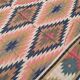 Kilim rug in jute and cotton. 160cm x 250cm