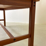 Danish midcentury teak bar cabinet credenza 1960s