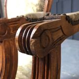 Paire de fauteuils de style Louis XVI