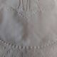 Antique embroidered sheet set of two linen pillowcases 235 X 305 cm monogram NC