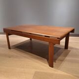 Vintage teak coffee table designed by HW Klein for Bramin 1960s