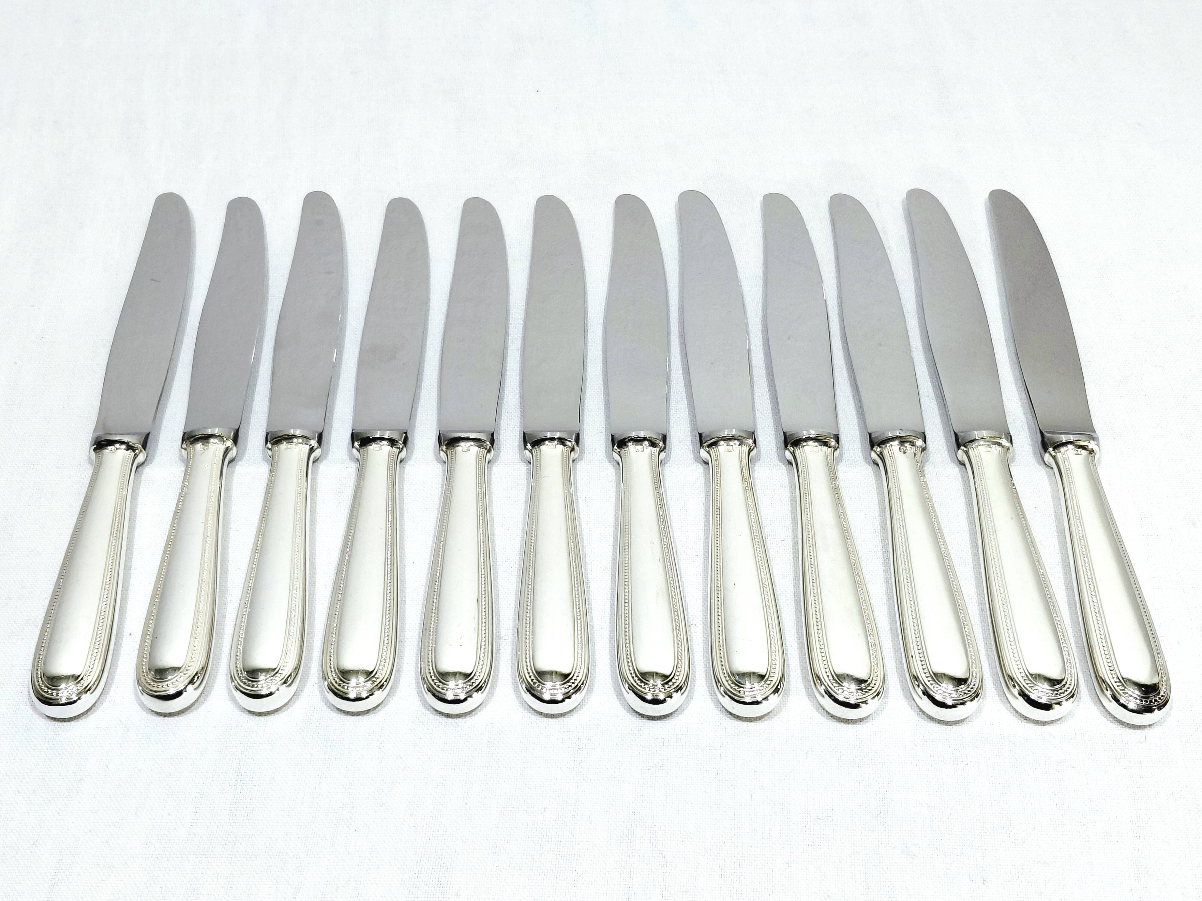 Christofle - Dessert Knives Pearls