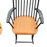 Pair of vintage rocking chairs from the 70s