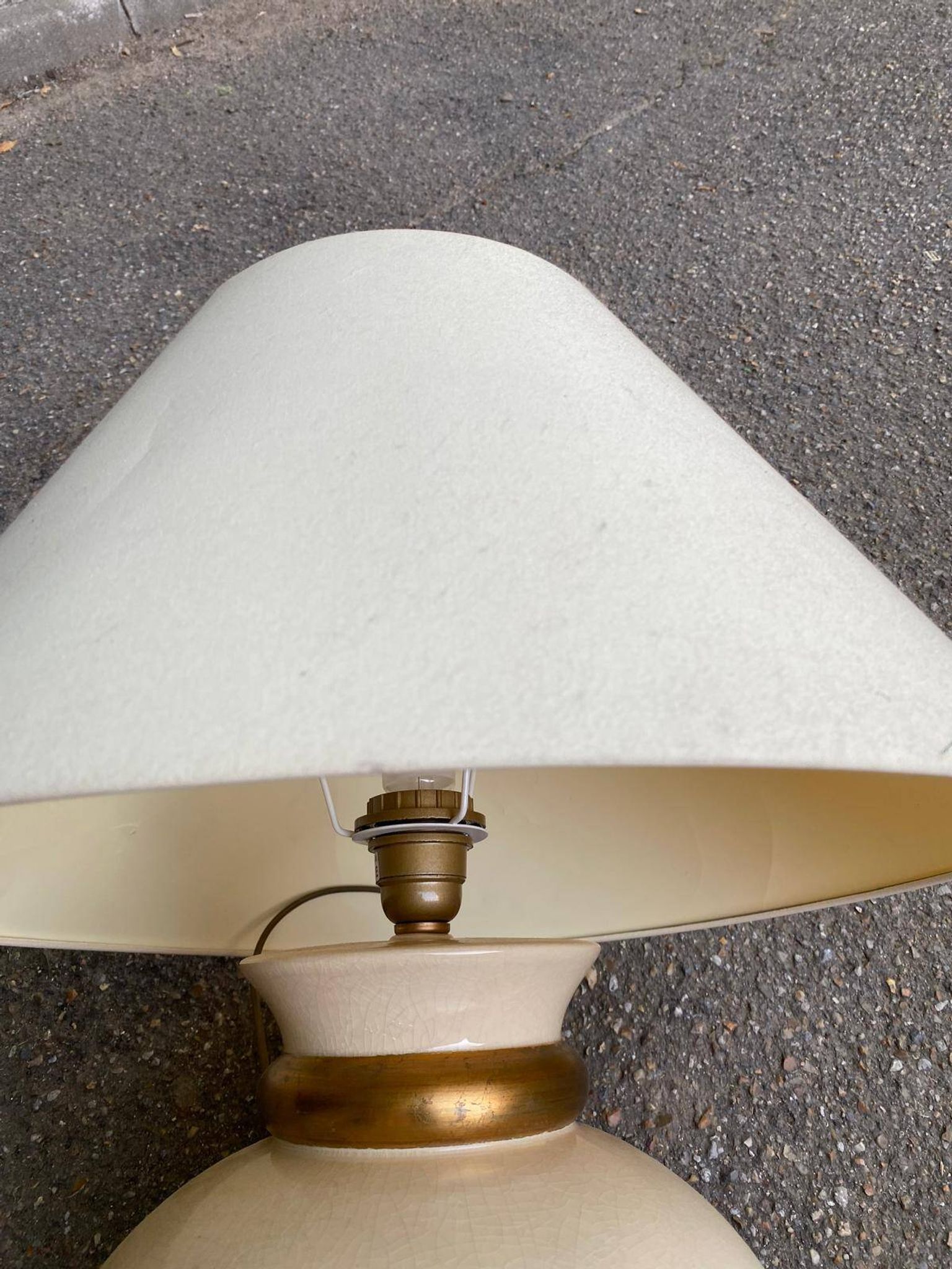 1960s lamp by Maison Le Dauphin of France