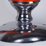 Lustre mid-century rouge Italie