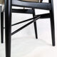 Chaise, Finn Juhl, Chêne peint en noir, Maison Finn Juhl, modèle 108