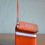 Red sheet metal matchbox