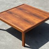 Vintage coffee table rosewood 70's design minimalist