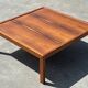 Vintage coffee table rosewood 70's design minimalist