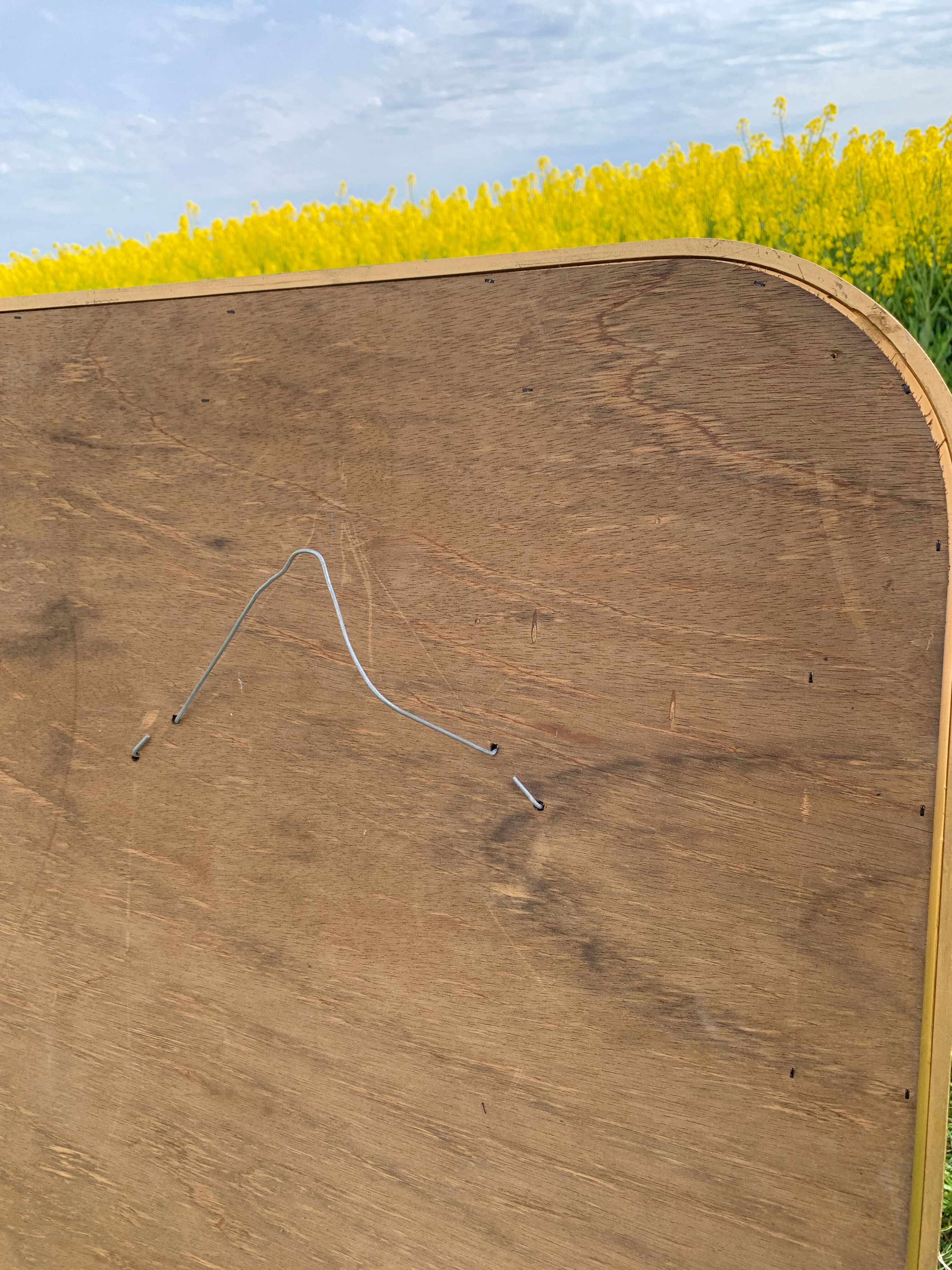 Bevelled mirror 152x97cm