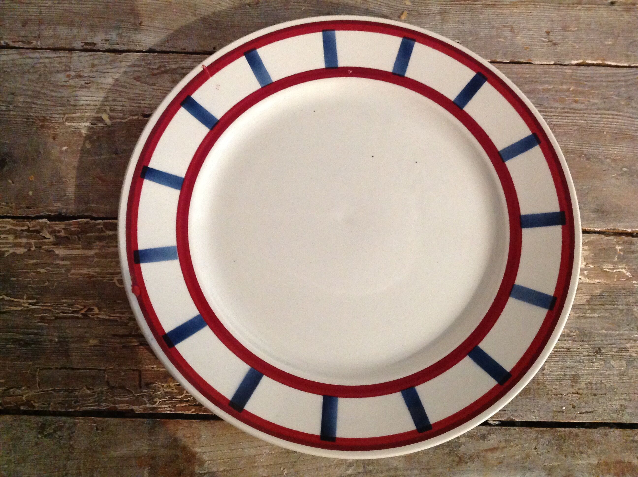 Series of 10 dessert plates