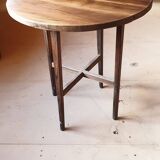 20th century pine pedestal table
