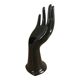 Vase soliflore hand black ring
