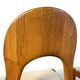 Vintage Danish oak dining chairs, 1970s