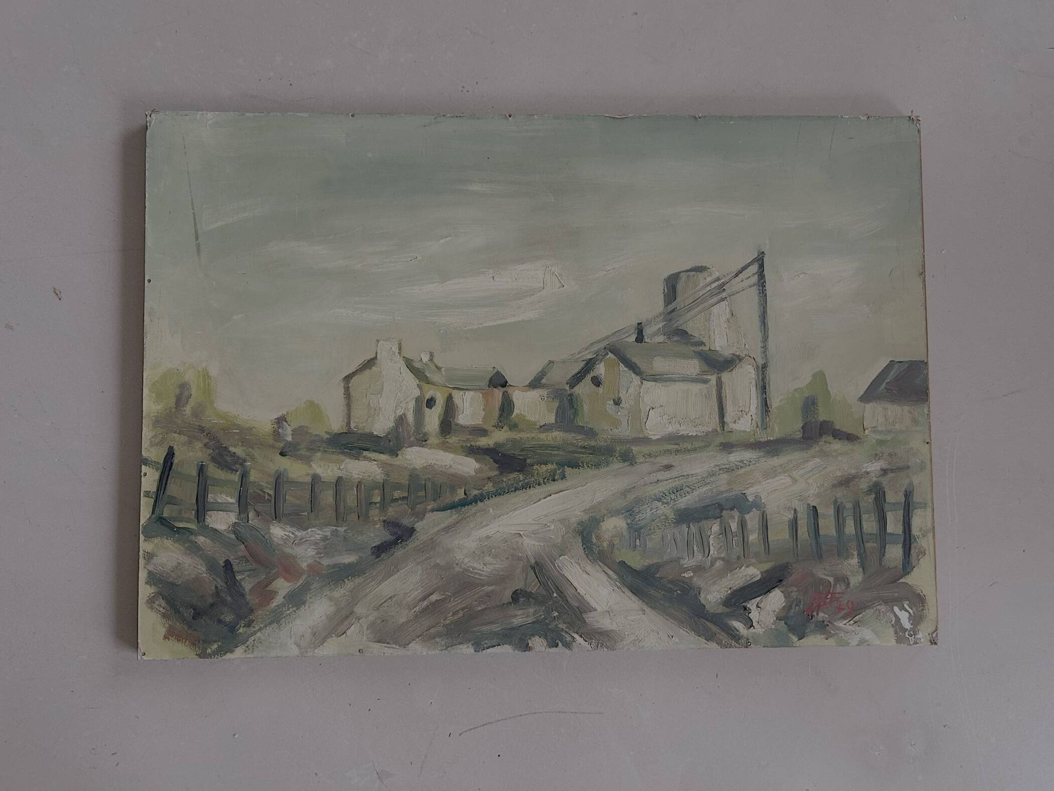 Tableau ancien signé