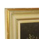 Flowers in Vase Still Life Painting Oil on Canvas Framed Signed