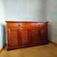 Wooden buffet with shutter doors – Colonial and chic country style