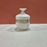 Poudrier en opaline