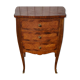 Healing storage 3 drawers Louis XV stamped Rinck Paris